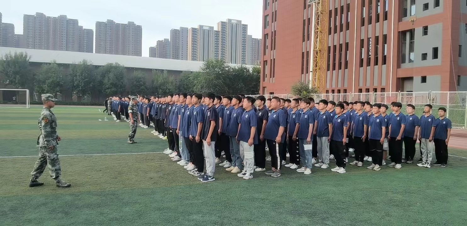 邯郸北方学校新生军训